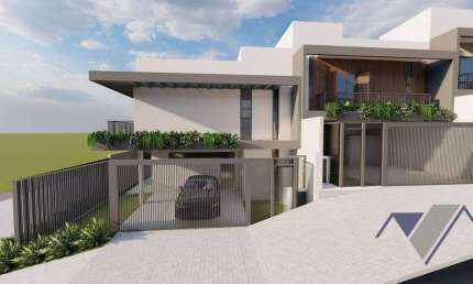 Sobrado com 3 dormitórios à venda, 134 m² por R$ 850.000,00 - Vila Tolentino - Cascavel/PR