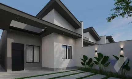 Casa com 2 dormitórios à venda, 66 m² por R$ 320.000,00 - 14 de Novembro - Cascavel/PR