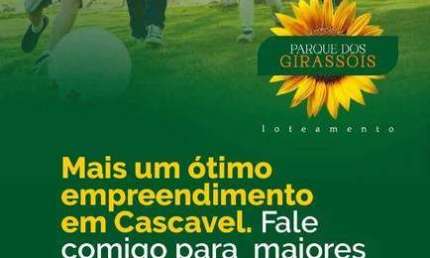 Terreno à venda, 391 m² por R$ 301.247 - Santos Dumont - Cascavel/PR