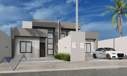 Casa à venda, 78 m² por r$ 410.000,00 - dr antônio joão - cascavel/pr