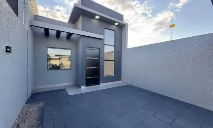 Casa com 3 dormitórios à venda, 73 m² por r$ 380.000,00 - florais do parana - cascavel/pr
