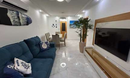 APARECIDA- APARTAMENTO 3 DORMITÓRIOS -SUITE- LAVABO- DEP- VISTA MAR- LAZER- 1 VAGA-REF 2261