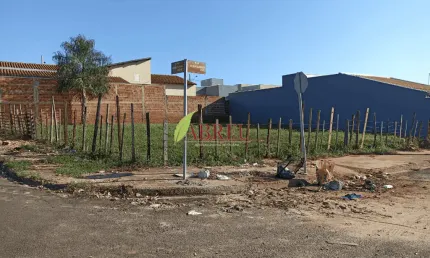 Terreno de esquina à venda de 344,60 m² por R$ 80.000,00 – Jd. Progresso- Cosmorama/SP