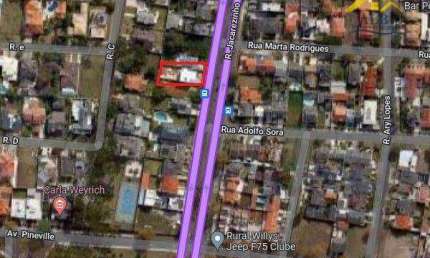 Terreno à venda, 217 m² por R$ 280.000,00 - Pineville - Pinhais/PR