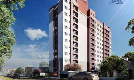 Apartamento com 2 dormitórios  à venda, 55 m² por R$ 364.000 - Centro - Pinhais/PR