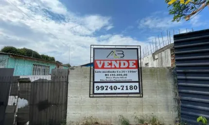 Terreno à venda, 144 m² por R$ 195.000,00 - Alto Tarumã - Pinhais/PR