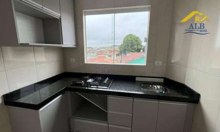Apartamento com 2 dormitórios para alugar, 50 m² por R$ 1.609,00/mês - Jardim Cláudia - Pinhais/PR