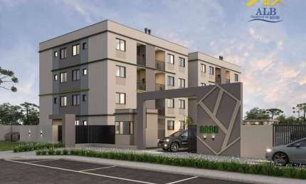 Apartamento com 2 dormitórios à venda, 42 m² por R$ 275.900 - Vargem Grande - Pinhais/PR