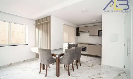 Apartamento semi mobiliado com 2 dormitórios à venda, 60 m² por R$ 429.900 - Centro - Pinhais/PR
