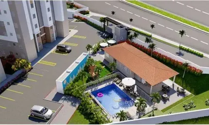 Apartamentos novos de  2 dorms com 1 ou 2 vagas no Matão