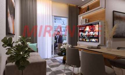 Apartamento de 43.48m² com 2 quartos em Jardim São Paulo