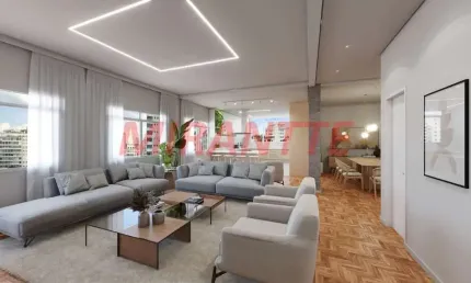Apartamento de 230.48m² com 3 quartos em higienópolis