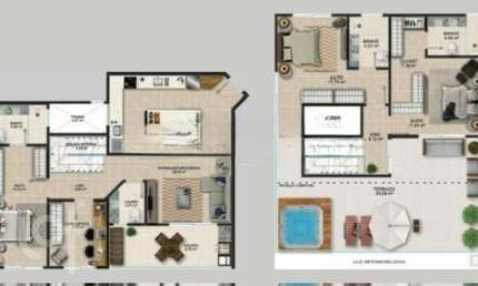 Apartamento com 3 quartos à venda na Rua da Fonte, 177, Coqueiros, Florianópolis