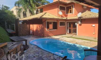 Casa em condomínio fechado com 4 quartos à venda na Rodovia Doutor Antônio Luiz Moura Gonzaga, 383, Porto da Lagoa, Florianópolis