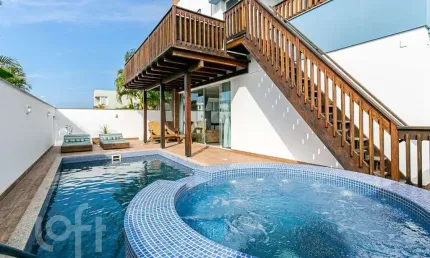 Casa em condomínio fechado com 5 quartos à venda na Rua Manoel Pedro Vieira, 960, Morro das Pedras, Florianópolis
