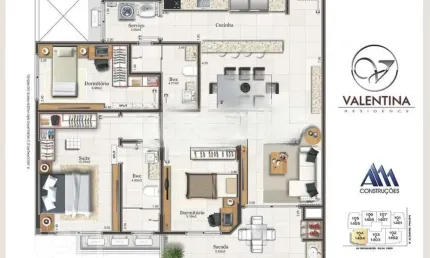 Apartamento com 3 quartos à venda na Avenida Brigadeiro da Silva Paes, 261, Campinas, São José