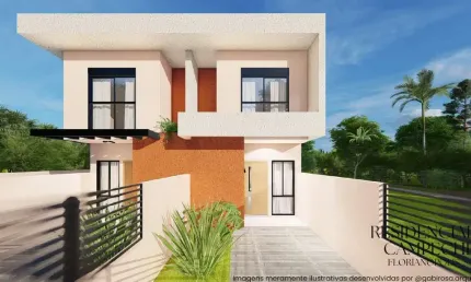 Casa com 2 quartos à venda na Jardim 300 S (Rua D), 38, Campeche, Florianópolis