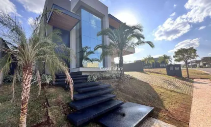 Casa com 4 dormitórios à venda, 351 m² por R$ 3.200.000,00 - Alphaville - Ribeirão Preto/SP