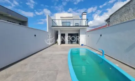 Sobrado com 3 quartos, sendo 2 suítes, com 127,29 m²