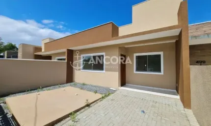 Casa nova com 2 quartos, sendo 01 suíte a venda no balneário itapoá