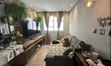 Apartamento à venda com 2 dormitórios - 43m² - Piraporinha/ Diadema