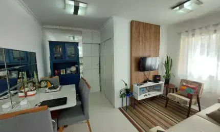 Apartamento com 1 dormitórios à venda, 40 m² - Vila Euclides - São Bernardo do Campo