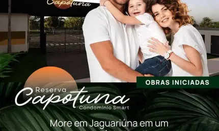 Terreno em condomínio fechado à venda na Rua Egas Bueno, Loteamento Capotuna, Jaguariúna