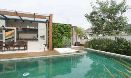 Condomínio Blue House - Casa Duplex em projeto Contemporâneo com 5 Suítes. Casa com boate no subsolo. Barra da Tijuca/RJ.