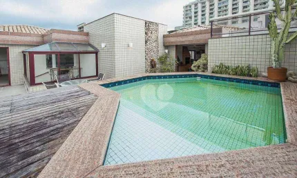 Cobertura com 5 dormitórios à venda, 628 m² por r$ 5.280.000,00 - jardim oceânico - rio de janeiro/rj
