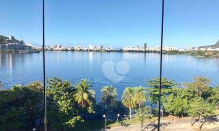 Cobertura com vista deslumbrante para a Lagoa Rodrigo de Freitas