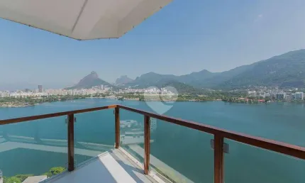 Cobertura com 3 dormitórios à venda, 315 m² por R$ 7.500.000,00 - Lagoa - Rio de Janeiro/RJ