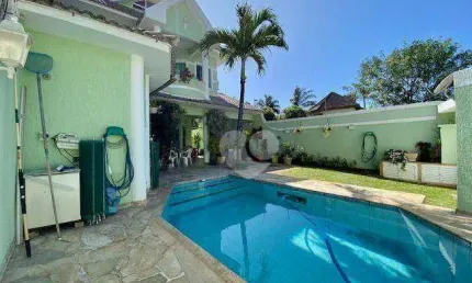Casa com 5 quartos à venda, 256 m² por r$ 1.990.000 - recreio dos bandeirantes - rio de janeiro/rj