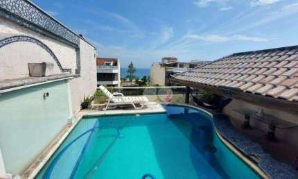 Cobertura com 4 quartos sendo 2 suítes, à venda, 180 m² por R$ 1.750.000 - Recreio dos Bandeirantes - Rio de Janeiro/RJ