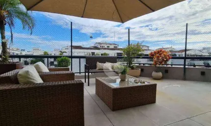Cobertura com 3 quartos à venda, 310 m² por r$ 2.200.000 - recreio dos bandeirantes