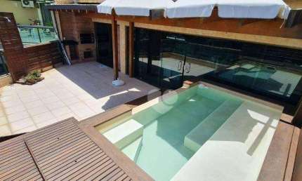 Cobertura com 5 quartos à venda, 356 m² por R$ 1.990.000 - Recreio dos Bandeirantes - Rio de Janeiro/RJ