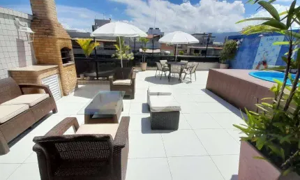 Cobertura com 3 quartos à venda, 196 m² por r$ 1.600.000 - recreio dos bandeirantes - rio de janeiro/rj