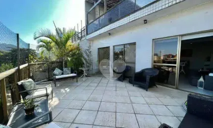 Cobertura com 3 quartos sendo 3 suítes à venda, 344 m² por R$ 1.500.000 - Recreio