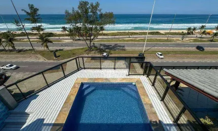 Cobertura com 5 quartos à venda, 669 m² por r$ 4.900.000,00- recreio dos bandeirantes - rio de janeiro/rj