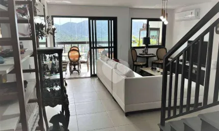 Cobertura duplex 4 quartos,2 vagas,165 m² à venda por r$ 2.400.000 - recreio dos bandeirantes