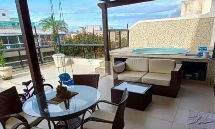 Cobertura duplex com 5 quartos sendo 3 suítes, à venda, 280 m² por R$ 1.300.000 - Recreio dos Bandeirantes - Rio de Janeiro/RJ