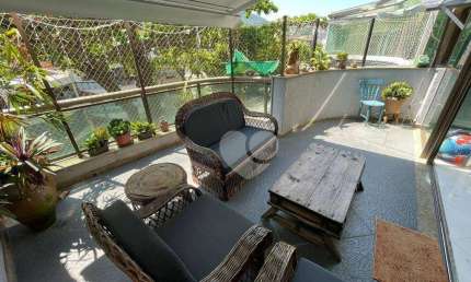 Lopes Enjoy Vende Espetacular cobertura duplex 4 quartos sendo 3 suítes, 261 m2 , 3 vagas na escritura, vista para Pedra da Gávea.