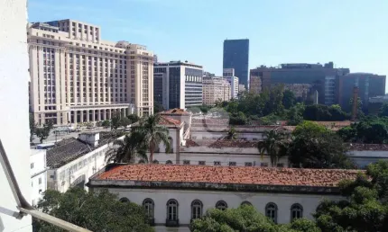 Otima sala comercial no centro da cidade com vista para baia de guanabara