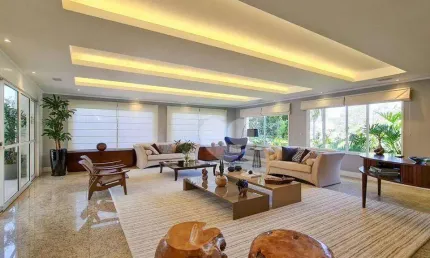 Condomínio malibu - mansão triplex com 5 suítes. barra da tijuca/rj.