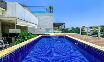 Cobertura com 4  quartos sendo 4 suítes à venda, 558 m² por R$ 5.300.000 - Jardim Oceânico - Rio de Janeiro/RJ