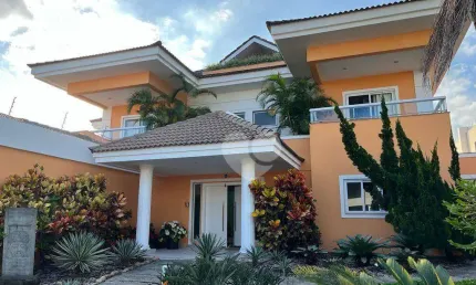 Casa com 4 dorm à venda, 993 m² por r$ 12.000.000 - barra da tijuca - rio de janeiro/rj