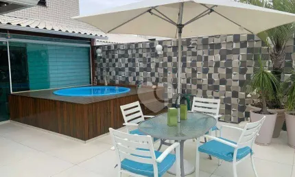 Cobertura Duplex com 3 quartos (2 suites) ,190 m² à venda por R$1.700.000 -Recreio dos Bandeirantes