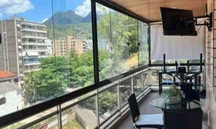 Cobertura com 3 quartos  terraço piscina churrasqueiraà venda, 224 m² por r$ 1.190.000 - tijuca - rio de janeiro/rj