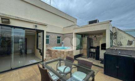 Cobertura com 3 quartos à venda, 148 m² por R$ 1.090.000 - Recreio dos Bandeirantes - Rio de Janeiro/RJ