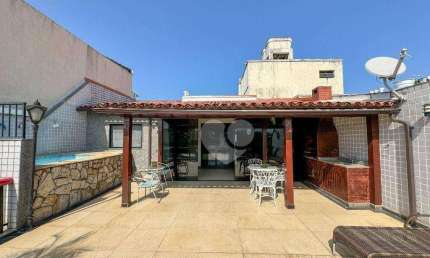 Cobertura com 3 quartos à venda, 214 m² por R$ 1.350.000 - Recreio dos Bandeirantes - Rio de Janeiro/RJ