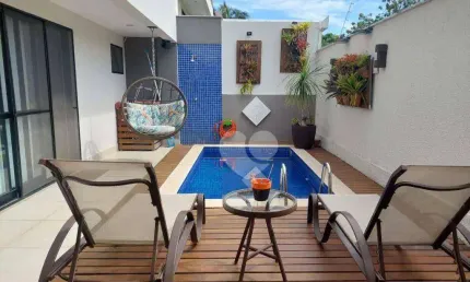 Apartamento garden com 3 quartos à venda, 125 m² por r$ 1.290.000 - recreio dos bandeirantes - rio de janeiro/rj